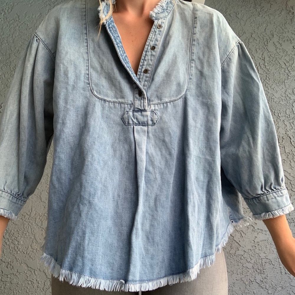 Holding Horses Jeans-Style Top